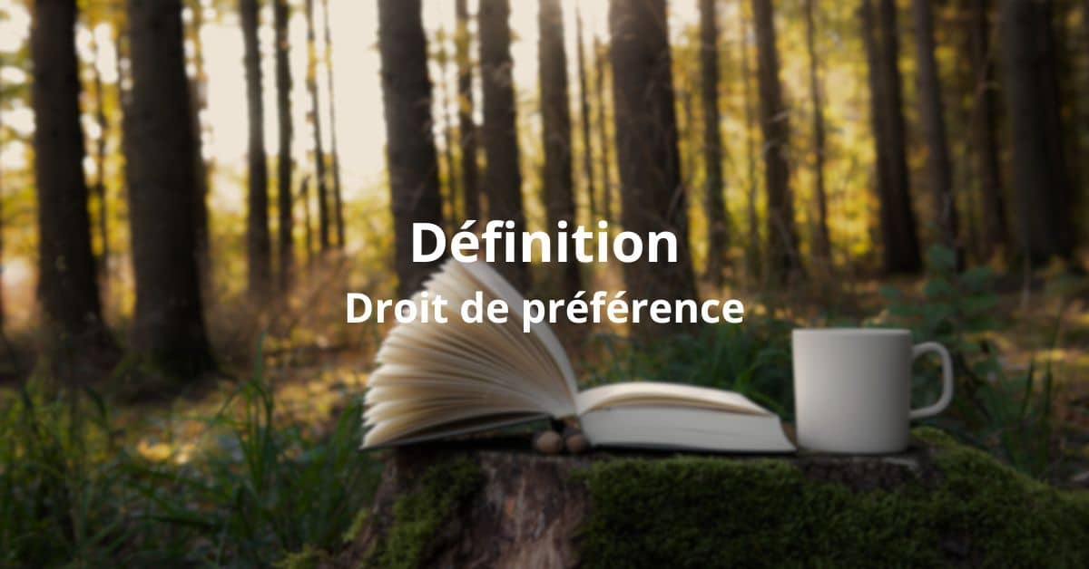 définition droit de preference